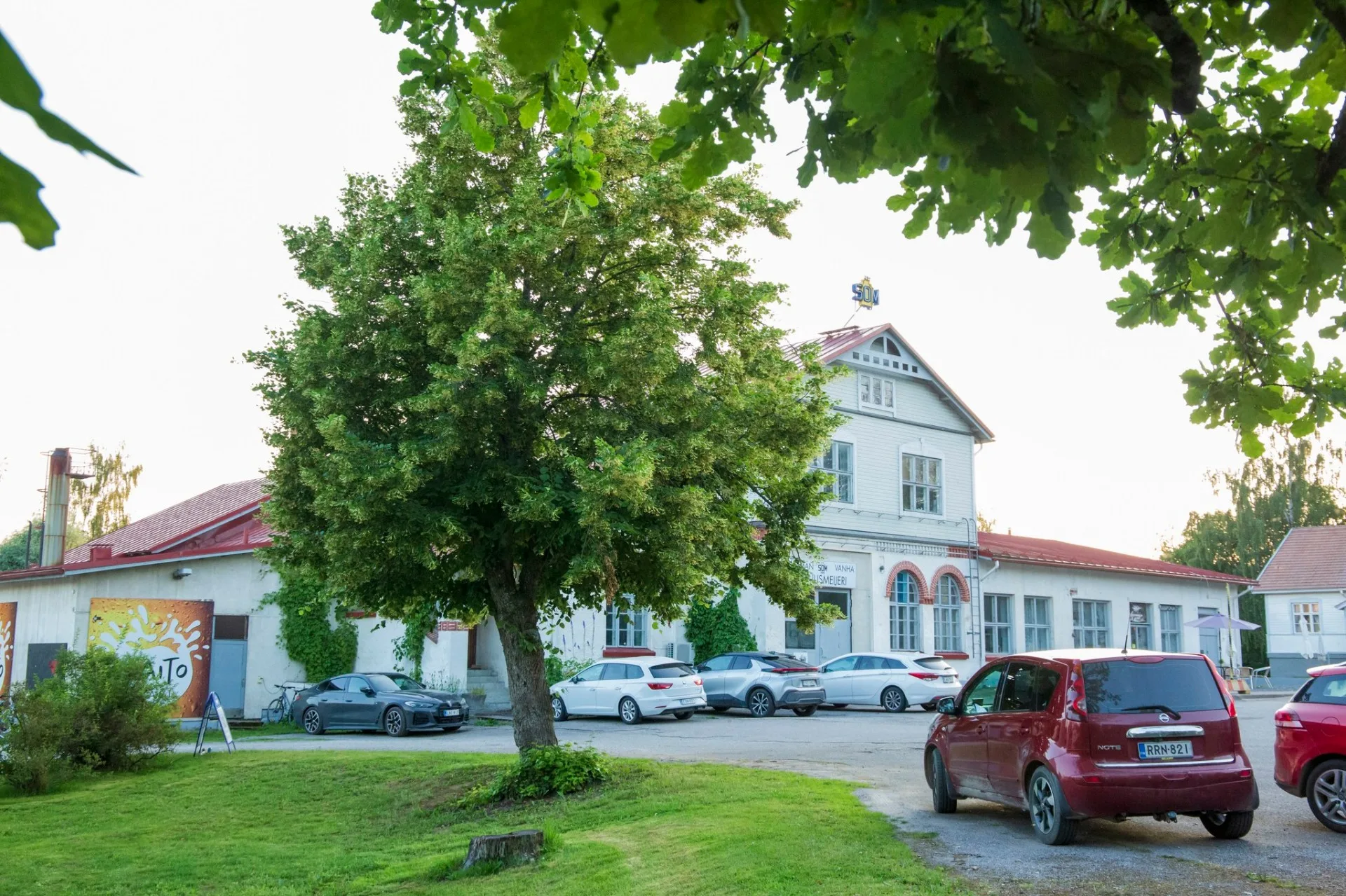 Sysmän Osuusmeijerin julkisivu